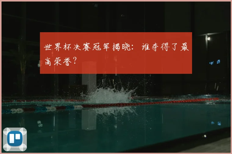 世界杯决赛冠军揭晓:谁夺得了最高荣誉?